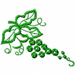 Flowers And Tree Embroidery Design 1